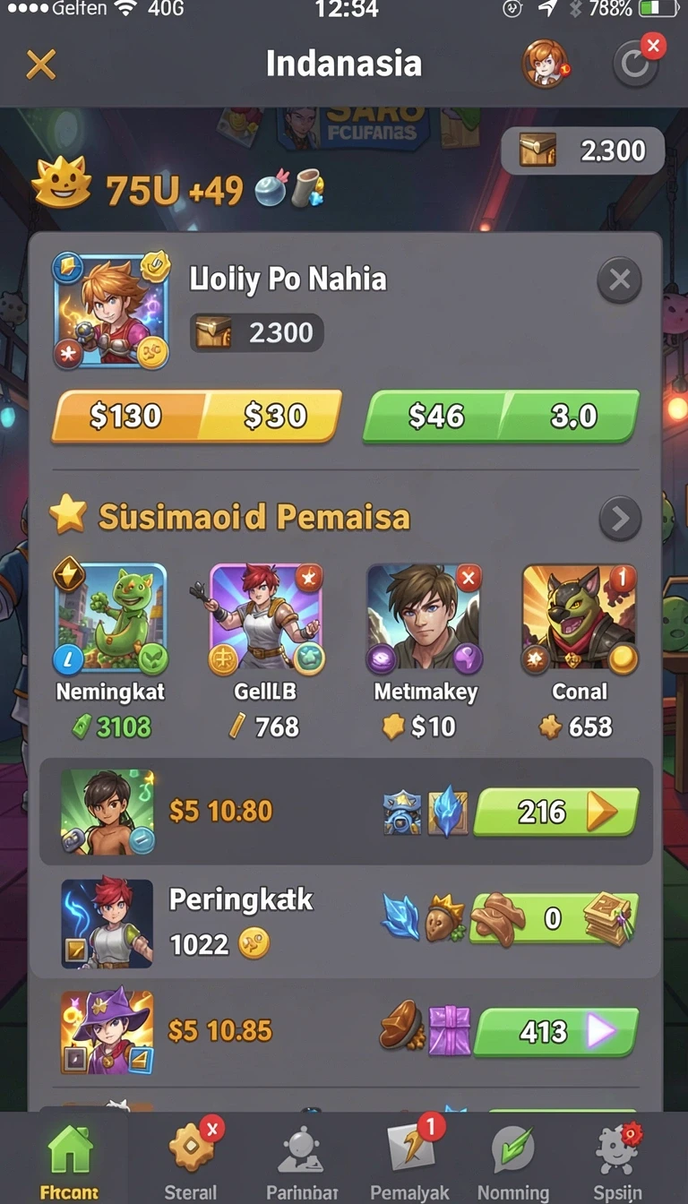 Beragam pilihan permainan menarik dalam aplikasi Review Aplikasi h03.