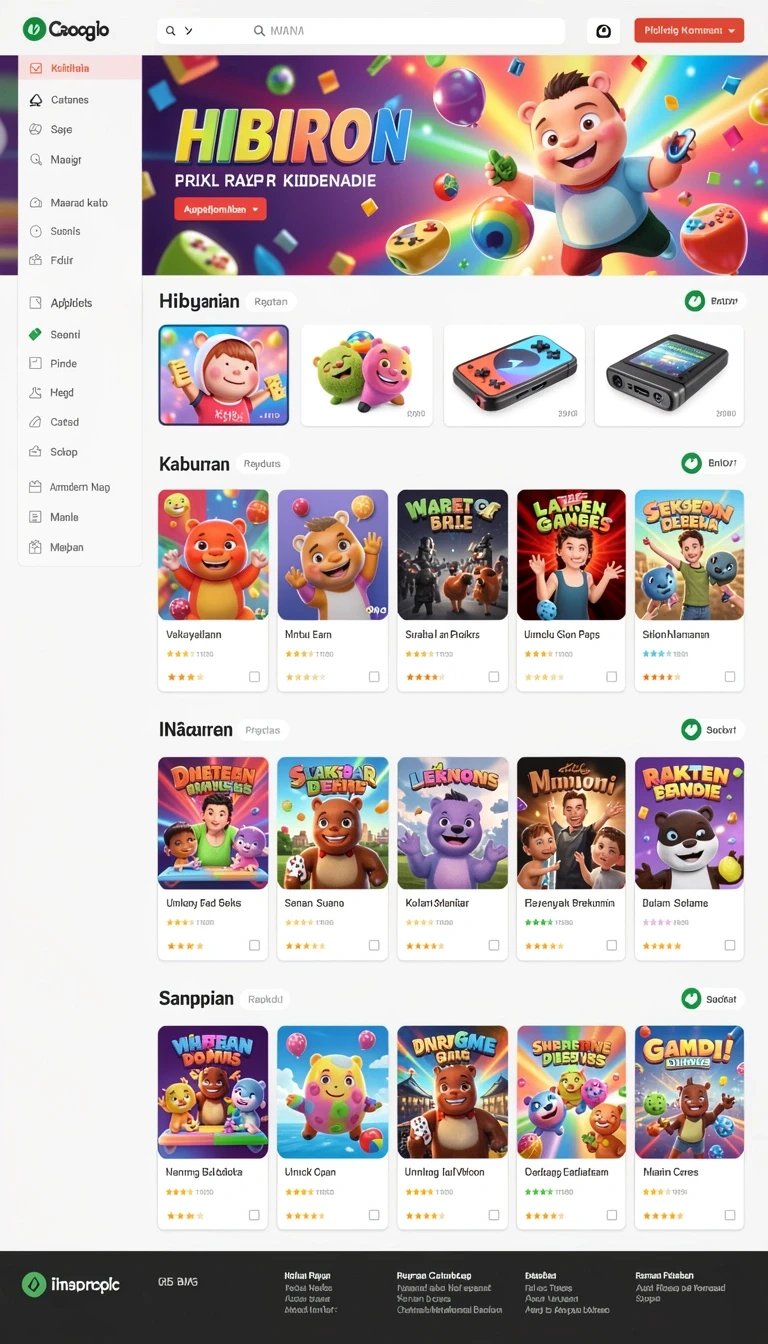Beragam pilihan permainan menarik dalam aplikasi monte77 App APK Terbaru.